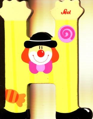 Opakowanie Literka H Klaun