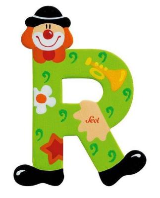 Opakowanie Literka R Klaun