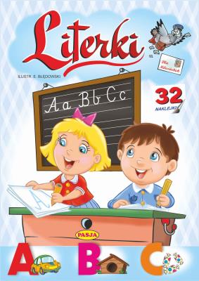 Literki. Autor: Kruszewski Włodzimierz, Ernest Błędowski. SmakLiter.pl Okładka książki Literki