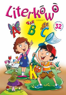 Literkowo. Autor: Kruszewski Włodzimierz, Ernest Błędowski. SmakLiter.pl Okładka książki Literkowo