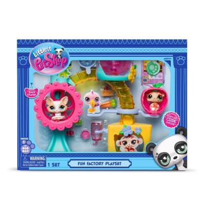 Opakowanie Littlest Pet Shop Zestaw Fabryka zabawy 2 figurki