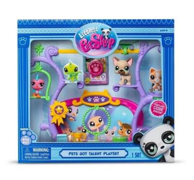 Opakowanie Littlest Pet Shop Zestaw Zwierzaki mają talent