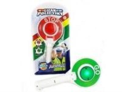 Lizak policyjny. Wydawca: Czapska. SmakLiter.pl Opakowanie Lizak policyjny