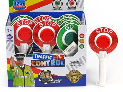 Opakowanie Lizak policyjny ze światłem (12szt)