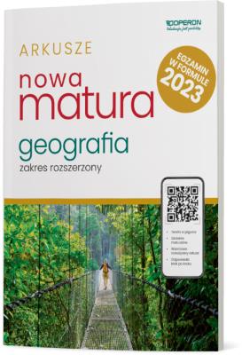 LO. Geografia. Matura 2023. Arkusze ZR. Autor: Opracowanie zbiorowe. SmakLiter.pl Okładka książki LO. Geografia. Matura 2023. Arkusze ZR