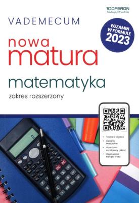 LO. Matematyka. Matura 2023. Vademecum ZR. Autor: Anna Konstantynowicz i Adam Konstantynowicz. SmakLiter.pl Okładka książki LO. Matematyka. Matura 2023. Vademecum ZR
