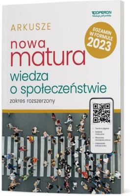 LO. Wiedza o społeczeństwie. Matura 2023. Arkusze ZR. Autor: Opracowanie zbiorowe. SmakLiter.pl Okładka książki LO. Wiedza o społeczeństwie. Matura 2023. Arkusze ZR