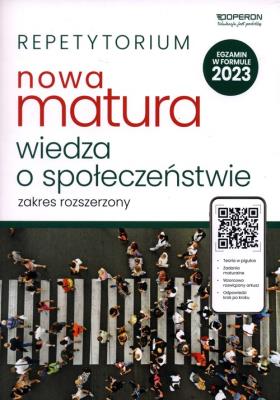 Okładka książki LO. Wiedza o społeczeństwie. Matura 2023. Repetytorium ZR