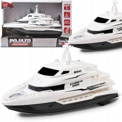 Łódka Toys for Boys z napędem frykcyjnym. Wydawca: Artyk. SmakLiter.pl Opakowanie Łódka Toys for Boys z napędem frykcyjnym