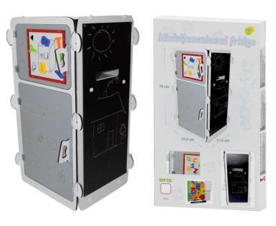 Opakowanie Lodówka drewniana szara