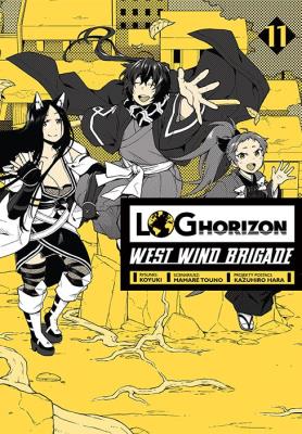 Log Horizon - West Wind Brigade. Tom 11. Autor: Mamare Touno. SmakLiter.pl Okładka książki Log Horizon - West Wind Brigade. Tom 11