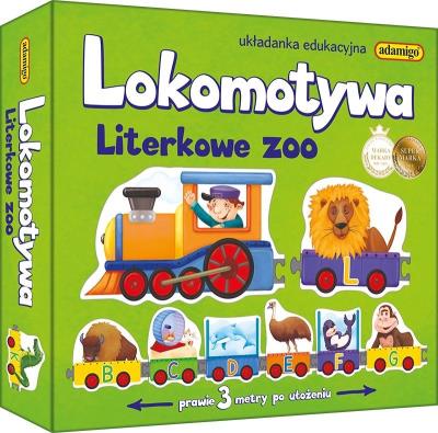 Opakowanie Lokomotywa - literkowe ZOO