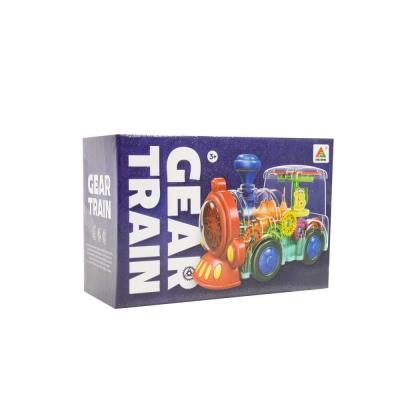 Opakowanie Lokomotywa przezroczysta światło dźwięk