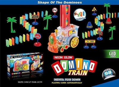 Opakowanie Lokomotywa ustawiająca domino