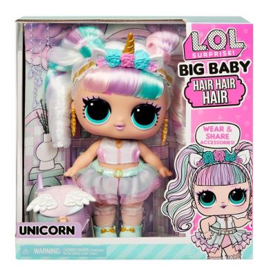 Opakowanie LOL Surprise Big Baby Hair Doll - Unicorn