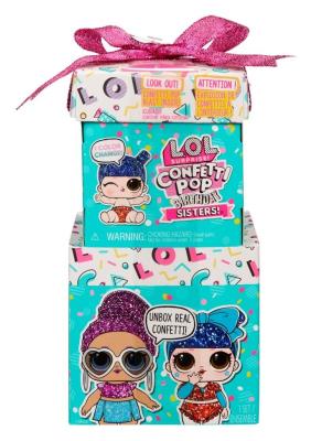 Opakowanie LOL Surprise Confetti Pop Birthday Sisters
