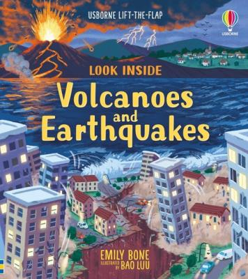 LOOK INSIDE VOLCANOES AND. Autor: Emily Bone, LAURA COWAN. SmakLiter.pl Okładka książki LOOK INSIDE VOLCANOES AND