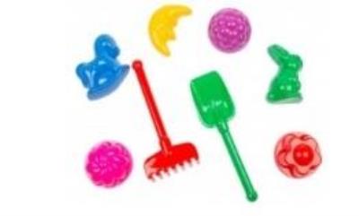 Opakowanie Łopatka + grabki + foremki