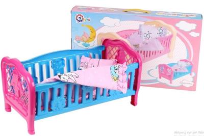 Łóżeczko plastikowe MIX. Wydawca: Technok. SmakLiter.pl Opakowanie Łóżeczko plastikowe MIX