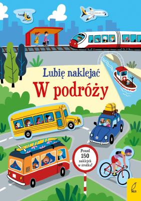 Okładka książki Lubię naklejać. W podróży