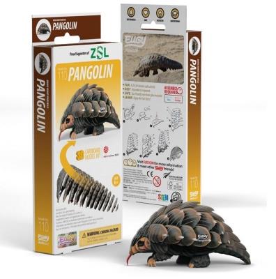 Opakowanie Łuskowiec Eugy. Eko Układanka 3D