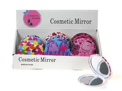 Opakowanie Lusterko dwustronne serduszka (12szt)