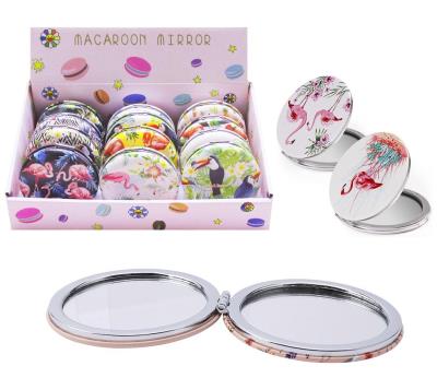 Opakowanie Lusterko okrągłe flamingi