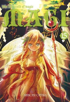 Magi: Labirynth of Magic 15. Autor: Shinobu Ohtaka. SmakLiter.pl Okładka książki Magi: Labirynth of Magic 15