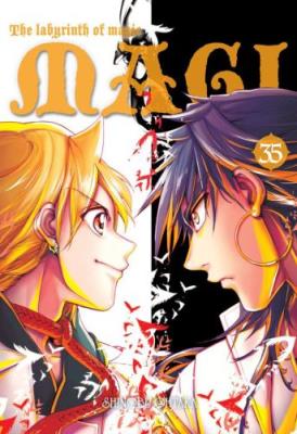 Magi: Labirynth of Magic 35. Autor: Shinobu Ohtaka. SmakLiter.pl Okładka książki Magi: Labirynth of Magic 35