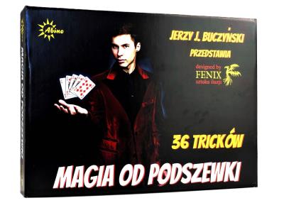 Okładka książki Magia od podszewki 36 trików ABINO