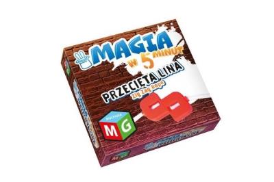 Magia w 5 minut - Przecięta lina. Wydawca: MULTIGRA. SmakLiter.pl Opakowanie Magia w 5 minut - Przecięta lina