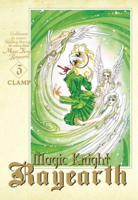 Okładka książki Magic Knight Rayearth 03 + pocztówka