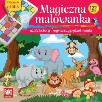 Magiczna malowanka. Autor:   Praca zbiorowa. SmakLiter.pl Okładka książki Magiczna malowanka