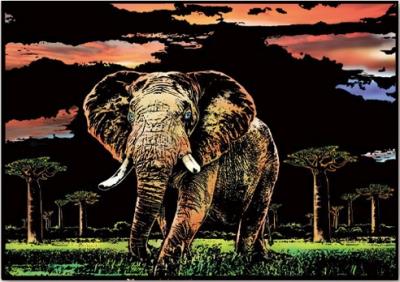 Opakowanie Magiczna zdrapka Elephant