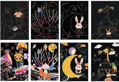 Opakowanie Magiczna Zdrapka - Las fantazji 21x29,5cm