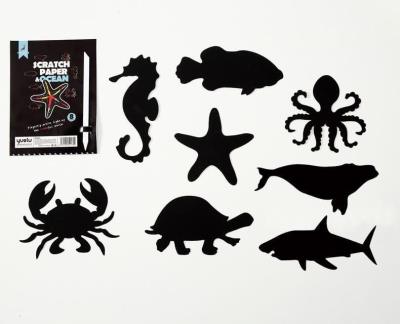 Opakowanie Magiczna Zdrapka Seria oceaniczna 8w1