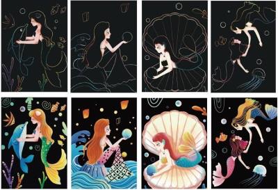 Opakowanie Magiczna Zdrapka - Syrena 21x29,5cm