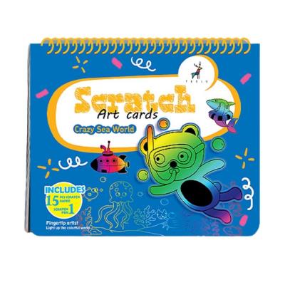 Opakowanie Magiczna zdrapka - Szalony morski świat