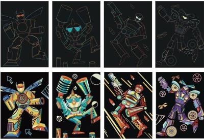 Opakowanie Magiczna Zdrapka - Transformery 21x29,5cm