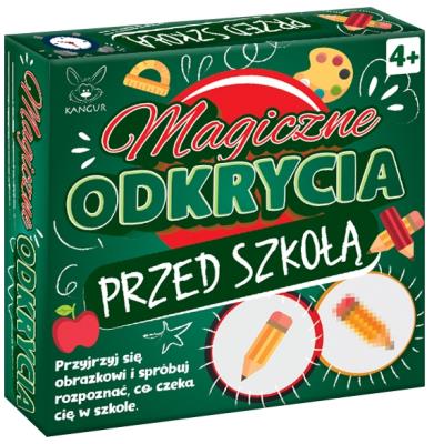 Magiczne odkrycia przed szkołą. Wydawca: Kangur. SmakLiter.pl Opakowanie Magiczne odkrycia przed szkołą