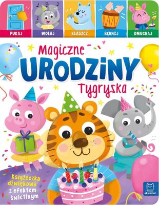 Okładka książki Magiczne urodziny Tygryska