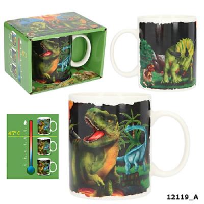 Opakowanie Magiczny kubek Dino zmieniający kolor 320ml 12119A
