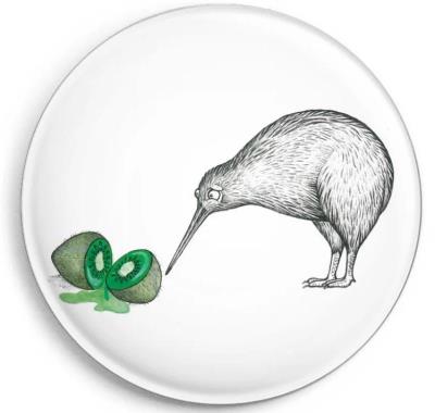 Magnes 2 kiwi. Wydawca: Ligarti. SmakLiter.pl Opakowanie Magnes 2 kiwi