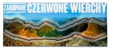 Opakowanie Magnes I love Poland Czerwone Wierchy