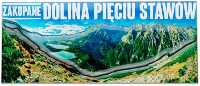 Opakowanie Magnes I love Poland Dolina Pięciu Stawów