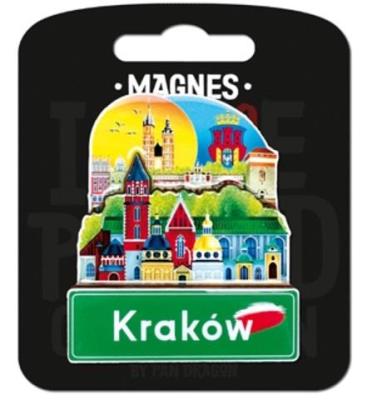 Opakowanie Magnes I love Poland Kraków
