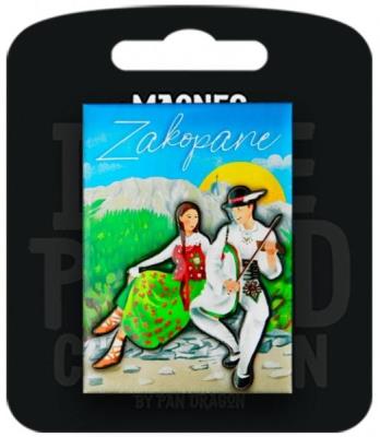 Opakowanie Magnes I love Poland Zakopane