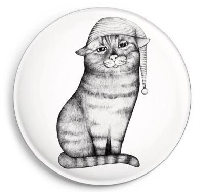 Magnes Kot Dobranoc. Wydawca: Ligarti. SmakLiter.pl Opakowanie Magnes Kot Dobranoc