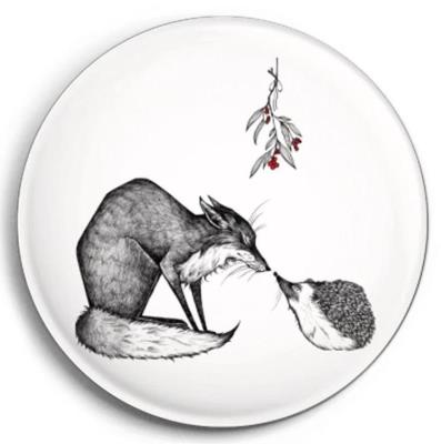 Magnes Lis i jeż. Wydawca: Ligarti. SmakLiter.pl Opakowanie Magnes Lis i jeż