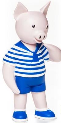 Magnes - Prosiaczek (Miś Uszatek). Wydawca: Tisso-Toys. SmakLiter.pl Opakowanie Magnes - Prosiaczek (Miś Uszatek)